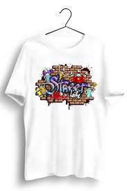 White Printed Tshirt